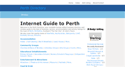 Desktop Screenshot of perthdirectory.info